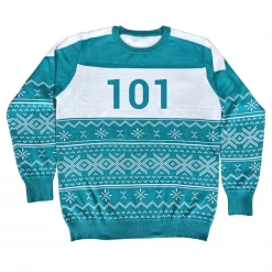 Ugly Christmas Sweaters Squid Character Merry Squid-Mas Game Ugly Christmas Sweater Squid Game