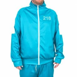 TVStoreOnline Squid Costume Green Jacket And Pants Halloween Cosplay NEW ARRIVALS