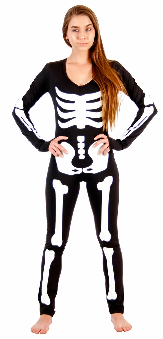 Costume Agent Sexy Lady Skeleton Body Suit Spandex Costume COSTUMES 5 Costume Agent Sexy Lady Skeleton Body Suit Spandex Costume COSTUMES