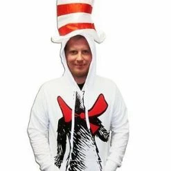 Elope Hoodies Cat In The Hat Hoodie With Hat