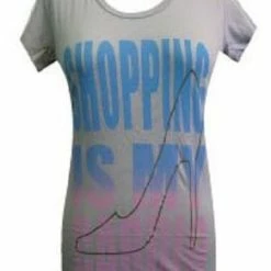 Public Library Shirts / Tops Sex And The City Shopping Is My Cardio T-Shirt