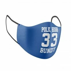 Costume Agent Face Masks Polk High 33 Blue Deluxe Face Mask