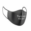 Costume Agent That's What She Said Gray Deluxe Face Mask Face Masks