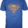 Changes Shirts / Tops Superman Distressed Printed Logo T-shirt 2 Changes Shirts / Tops Superman Distressed Printed Logo T-shirt
