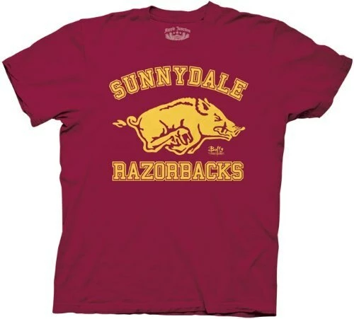 Ripple Junction Buffy The Vampire Slayer Sunnydale Razorbacks T-shirt Men's Shirts 3 Ripple Junction Buffy The Vampire Slayer Sunnydale Razorbacks T-shirt Men's Shirts
