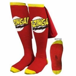Ripple Junction The Big Bang Theory Bazinga Cape Socks