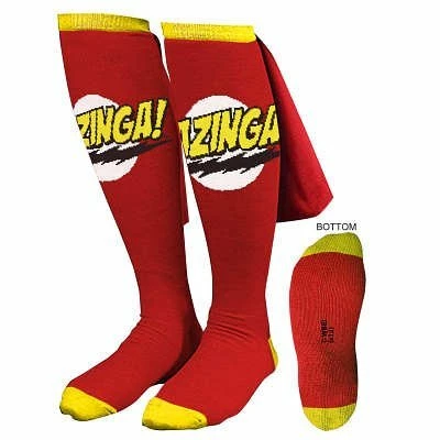 Ripple Junction The Big Bang Theory Bazinga Cape Socks 3 Ripple Junction The Big Bang Theory Bazinga Cape Socks