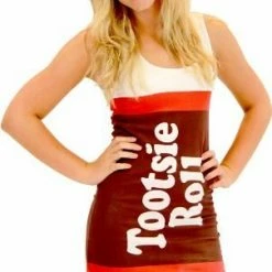 Life Clothing Tootsie Roll Candy Tank Dress Exclusive Costumes