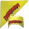 Costume Agent Hulkamania Red/Gold Bandana Accessories / Footwear 2 Costume Agent Hulkamania Red/Gold Bandana Accessories / Footwear