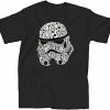 Mighty Fine Star Wars Code Of The Trooper Stormtrooper Face Mask T-shirt