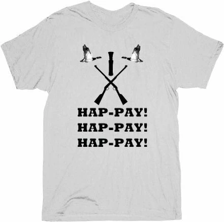 Art Box Shirts / Tops Hap-pay Hap-pay Hap-pay Rifles And Duck T-shirt 4 Art Box Shirts / Tops Hap-pay Hap-pay Hap-pay Rifles And Duck T-shirt