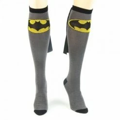 Bioworld Socks Womens Knee High Batman Cape Sock