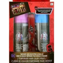 GBG Harley Quinn Pink And Blue Hair Spray Kit