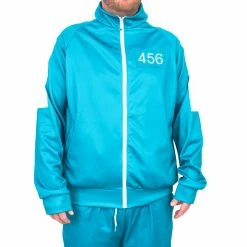 TVStoreOnline Squid Costume Green Jacket And Pants Halloween Cosplay NEW ARRIVALS