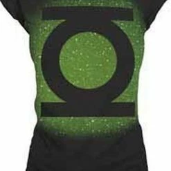 Changes Green Lantern Big Green Emblem Glow T-shirt