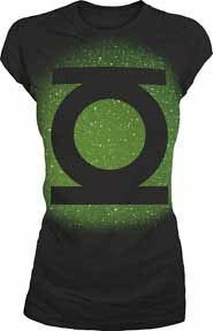 Changes Green Lantern Big Green Emblem Glow T-shirt 3 Changes Green Lantern Big Green Emblem Glow T-shirt