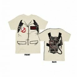 Mad Engine Full Venkman's Costume With Backpack Print T-shirt Tee Classic Comedies