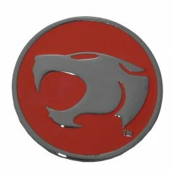 Changes Thundercats Head Logo Metal Belt Buckle