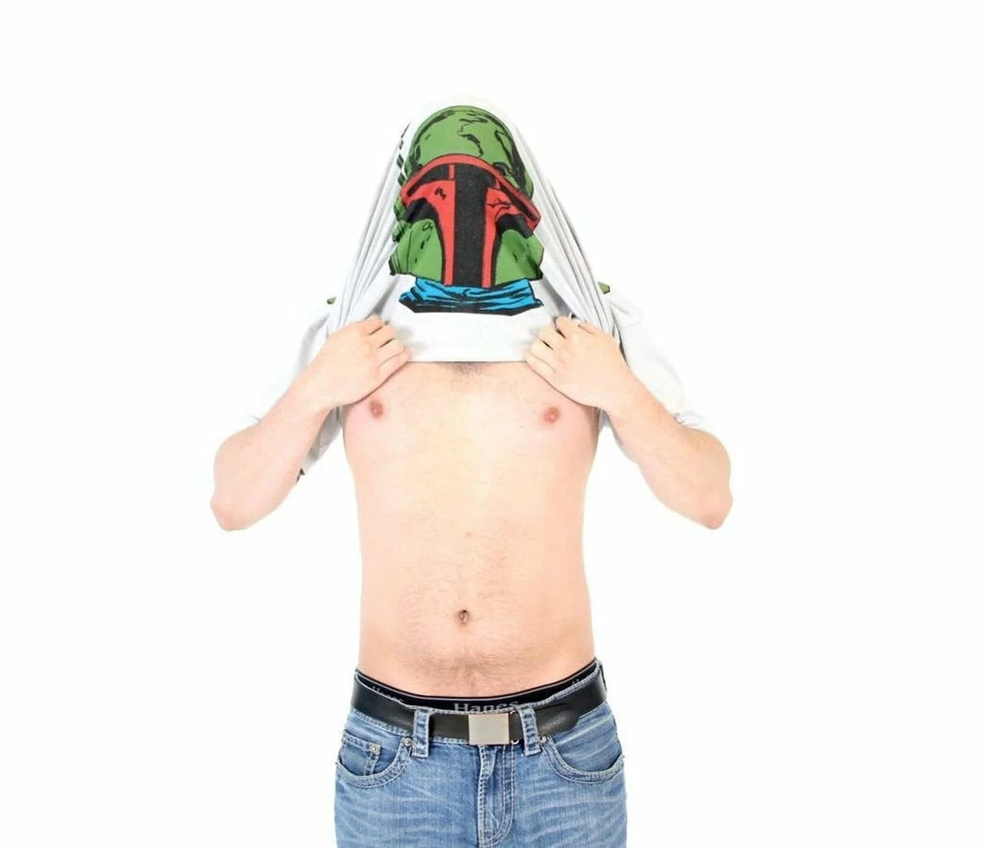 Mighty Fine Star Wars I Am Boba Fett Flip T-Shirt Shirts / Tops 4 Mighty Fine Star Wars I Am Boba Fett Flip T-Shirt Shirts / Tops