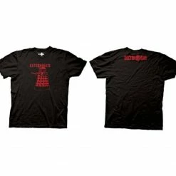 Ripple Junction Doctor Who Exterminate Black T-shirt Shirts / Tops
