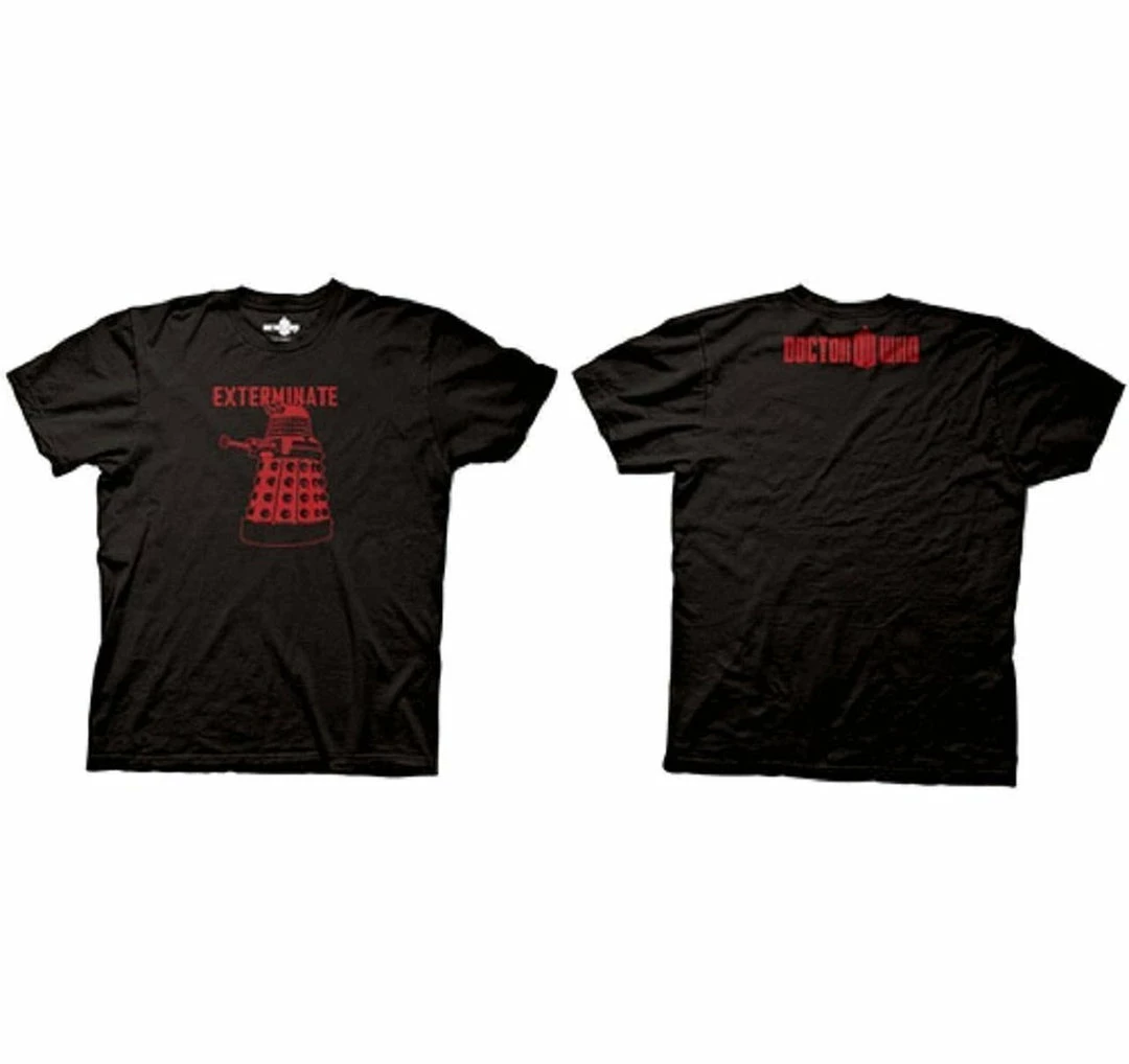 Ripple Junction Doctor Who Exterminate Black T-shirt Shirts / Tops 3 Ripple Junction Doctor Who Exterminate Black T-shirt Shirts / Tops