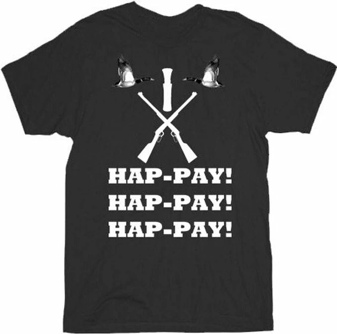 Art Box Shirts / Tops Hap-pay Hap-pay Hap-pay Rifles And Duck T-shirt 3 Art Box Shirts / Tops Hap-pay Hap-pay Hap-pay Rifles And Duck T-shirt