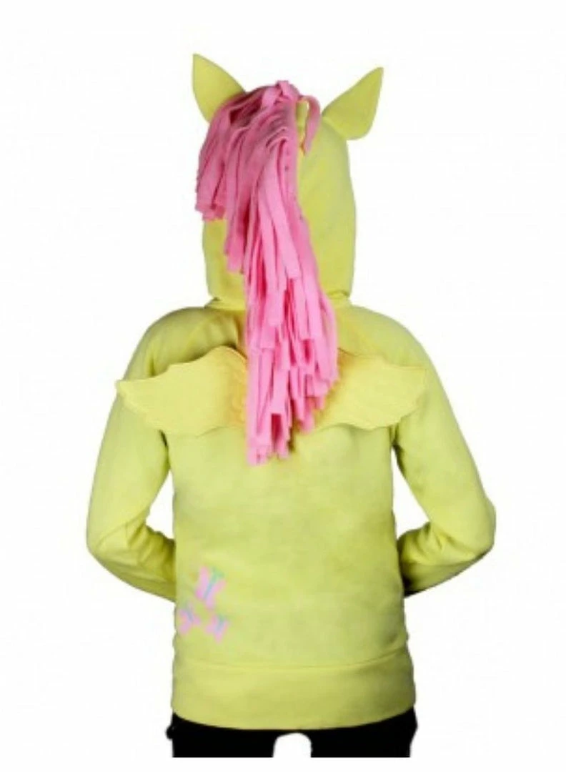 Mighty Fine Animation Fluttershy Pegasus Face Butter Yellow Hoodie With Mane And Wings 6 Mighty Fine Animation Fluttershy Pegasus Face Butter Yellow Hoodie With Mane And Wings