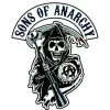 Calhoun Action / Drama Sons Of Anarchy Reaper Logo Patch