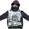 Isaac Morris Star Wars Darth Vader Black Zip Up Costume Hoodie Sweatshirt Sweaters & Sweatshirts