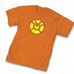 Graphits Designs Shirts / Tops Green Lantern Orange Lantern Corps Symbol T-Shirt