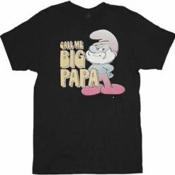 Freeze The Smurfs Call Me Big Papa T-shirt Shirts / Tops