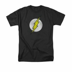 Changes Men's Shirts The Flash Lightning Bolt Distressed Logo T-Shirt