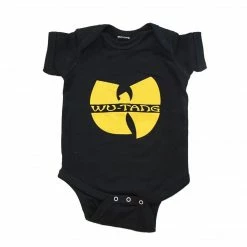 Mighty Fine Wu-Tang Clan Logo Baby Snapsuit Infant Snapsuit