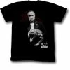 American Classics The Godfather Contemplation Adult Black T-Shirt Shirts / Tops