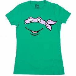 Mighty Fine TMNT Teenage Mutant Ninja Turtles Big Face T-shirt