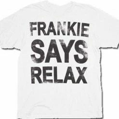Art Box Shirts / Tops Frankie Says Relax Distressed T-Shirt Tee