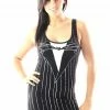 Costume Agent The Nightmare Before Christmas Black Tunic Tank Dress Dresses / Leggings