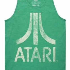 Ripple Junction Atari Distressed Logo Adult Tank Top Tank Tops