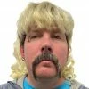 Costume Agent The King Of Tiger Mullet & Mustache Halloween Costume Wig Accessories / Footwear 1 Costume Agent The King Of Tiger Mullet & Mustache Halloween Costume Wig Accessories / Footwear