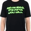 Mighty Fine Ask Me About The Force You Will Yoda Flip T-shirt