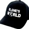Ripple Junction Blake Blane's World Fitted Black Baseball Cap Hat Hats 2 Ripple Junction Blake Blane's World Fitted Black Baseball Cap Hat Hats