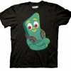 Vendor-unknown Gumby Headphones Black Mens T-shirt Shirts / Tops