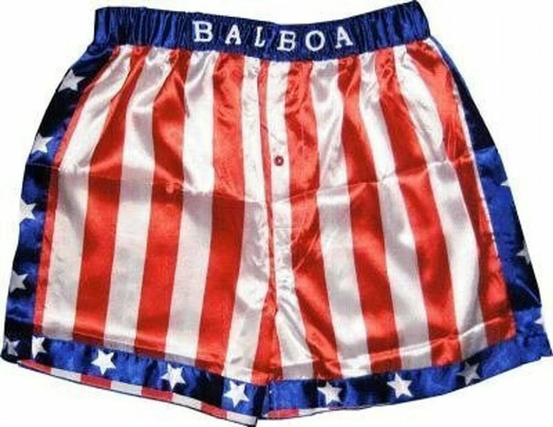 Lucky Star Rocky Balboa Boxing American Adult Flag Shorts 3 Lucky Star Rocky Balboa Boxing American Adult Flag Shorts