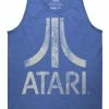 Ripple Junction Atari Distressed Logo Adult Tank Top Tank Tops
