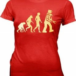Art Box The Big Bang Theory Robot Evolution T-shirt