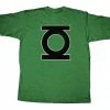 Trevco Shirts / Tops Green Lantern Classic Ring Heather Adult T-shirt