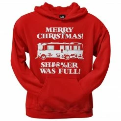 Ripple Junction Merry Christmas Shitter Was Full Griswolds Hoodie Sweatshirt