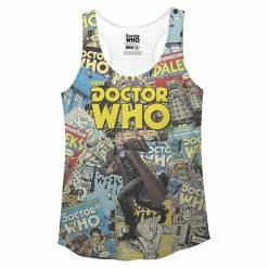Ripple Junction Doctor Who Comic Covers Racerback Tank Tank Tops 9 Ripple Junction Doctor Who Comic Covers Racerback Tank Tank Tops