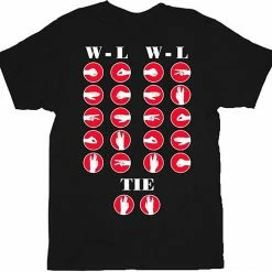 Ripple Junction Winners And Losers Of Rock, Paper, Scissors, Lizard, Spock T-shirt