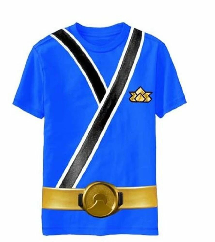 Hybrid Apparel Power Rangers Blue Samurai Ranger Uniform Monster Toddler T-shirt Toddler Shirts 3 Hybrid Apparel Power Rangers Blue Samurai Ranger Uniform Monster Toddler T-shirt Toddler Shirts